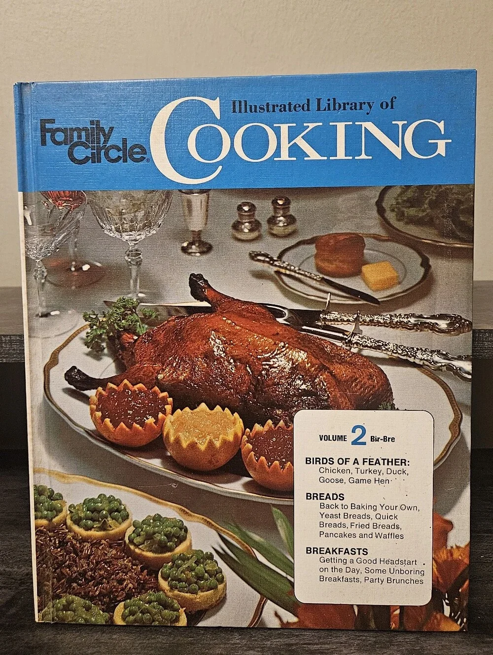 Vintage 1972 Family Circle Illustrated Library of Cooking Volume 2 Hardcover